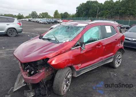 2019 Ford Ecosport Titanium z USA, uszkodzony, nr VIN MAJ6S3KL7KC286188